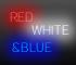 Red white and blue